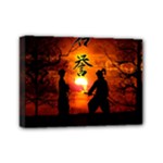 Ninja Sunset Mini Canvas 7  x 5  (Stretched)