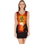 Ninja Sunset Bodycon Dress