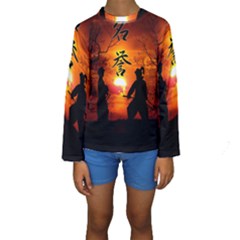 Kids  Long Sleeve Swimwear 