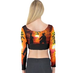 Long Sleeve Crop Top 