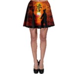 Ninja Sunset Skater Skirt