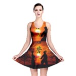 Ninja Sunset Reversible Skater Dress