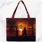 Ninja Sunset Mini Tote Bag