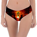 Ninja Sunset Reversible Classic Bikini Bottoms