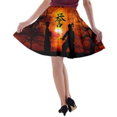 A-line Skater Skirt 