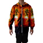 Ninja Sunset Kids  Hooded Windbreaker