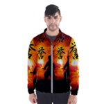 Ninja Sunset Men s Windbreaker