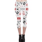 Music Is My Life Capri Leggings 