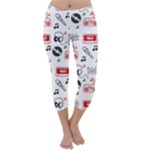 Music Is My Life Capri Winter Leggings 