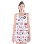 Music Is My Life Scoop Neck Skater Dress