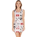 Music Is My Life Bodycon Dress
