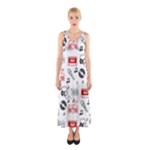 Music Is My Life Sleeveless Maxi Dress