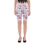 Music Is My Life Yoga Cropped Leggings