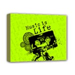 Music Is Life Deluxe Canvas 14  x 11  (Stretched)