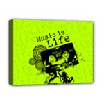 Music Is Life Deluxe Canvas 16  x 12  (Stretched) 