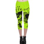 Music Is Life Capri Leggings 