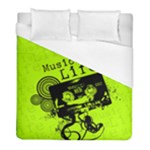 Music Is Life Duvet Cover (Full/ Double Size)