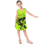 Music Is Life Kids  Sleeveless Dress