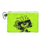 Music Is Life Canvas Cosmetic Bag (Medium)