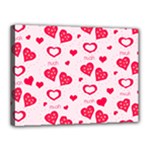 Muah Harts Canvas 16  x 12  (Stretched)