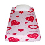 Muah Harts Fitted Sheet (Single Size)