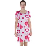 Muah Harts Short Sleeve Nightdress