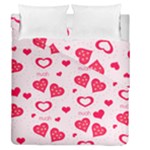 Muah Harts Duvet Cover Double Side (Queen Size)