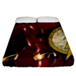 The New Flash Wp By Superman8193 D3dyg3t Fitted Sheet (Queen Size)