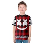 Marshmello DJ Unisex Kid s Custom Made T-Shirt Kids  Cotton Tee Clone