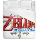 The Legend Of Zelda   Skyward Sword (logo) Duvet Cover (California King Size)