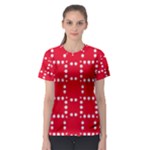 canadian maple leaves  Women s Sport Mesh Tee