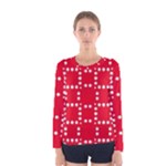 canadian maple leaves  Women s Long Sleeve Tee