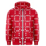 canadian maple leaves  Men s Zipper Hoodie