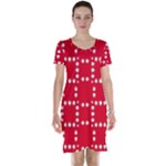 canadian maple leaves  Short Sleeve Nightdress
