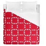 canadian maple leaves  Duvet Cover (Queen Size)