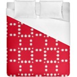 canadian maple leaves  Duvet Cover (California King Size)