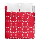 canadian maple leaves  Duvet Cover Double Side (Full/ Double Size)