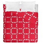 canadian maple leaves  Duvet Cover Double Side (Queen Size)