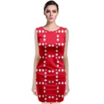 canadian maple leaves  Sleeveless Velvet Midi Dress