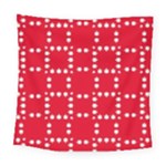 canadian maple leaves  Square Tapestry (Large)