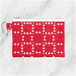canadian maple leaves  Canvas Cosmetic Bag (Medium)