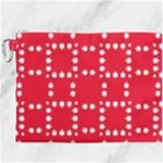 canadian maple leaves  Canvas Cosmetic Bag (XXXL)