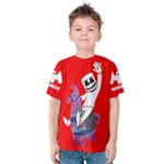 Marshmello DJ Unisex SIZE10 Kid s Custom Made T-Shirt Kids  Cotton Tee