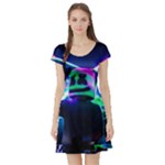 Marshmello Dj Hd Qu Jpglg Short Sleeve Skater Dress
