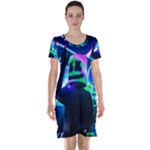 Marshmello Dj Hd Qu Jpglg Short Sleeve Nightdress