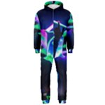 Marshmello Dj Hd Qu Jpglg Hooded Jumpsuit (Men)