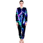 Marshmello Dj Hd Qu Jpglg OnePiece Jumpsuit (Ladies)