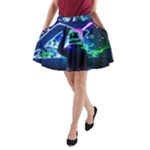 Marshmello Dj Hd Qu Jpglg A-Line Pocket Skirt