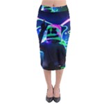 Marshmello Dj Hd Qu Jpglg Midi Pencil Skirt