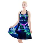 Marshmello Dj Hd Qu Jpglg Halter Party Swing Dress 